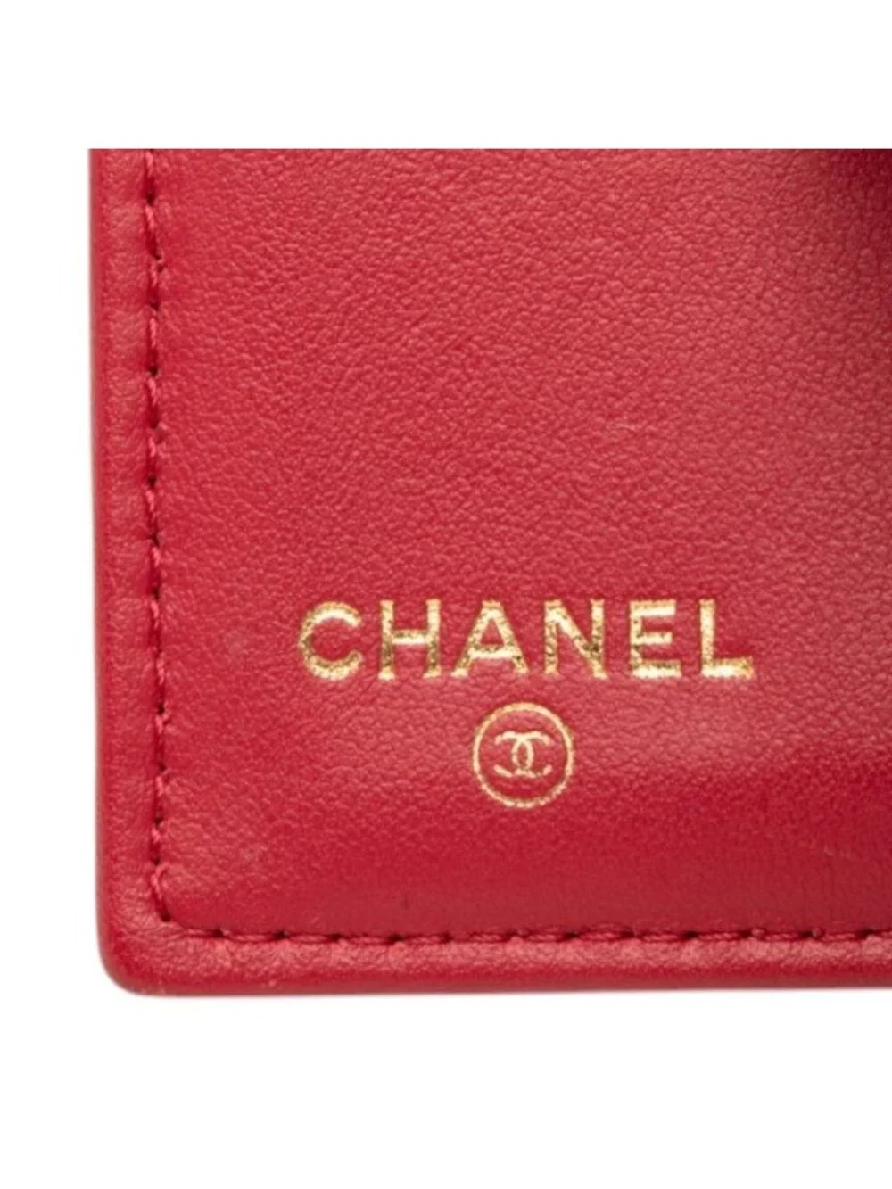 Chanel 19 Diznow CC Logo Tri Foldwallet Smallflap Wallet Black